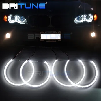 

LED Angel Eyes For BMW 3 5 7 Series E46 E39 E38 E36 Xenon Halogen Headlight COB Halo Rings Kit Car Accessories Retrofit Style