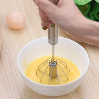 

Semi-automatic Mixer Egg Beater Manual Egg Whisk Cream Stirring Mixer Stainless Steel Milk Blender Kitchen Baking Cooking Tools
