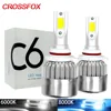 CROSSFOX Auto Bulbs Lamp LED H7 H4 H11 H1 H3 H13 880 9004 9007 9003 HB3 HB4 H27 9005 9006 LED 6000K 8000K Car Headlights Light ► Photo 1/6
