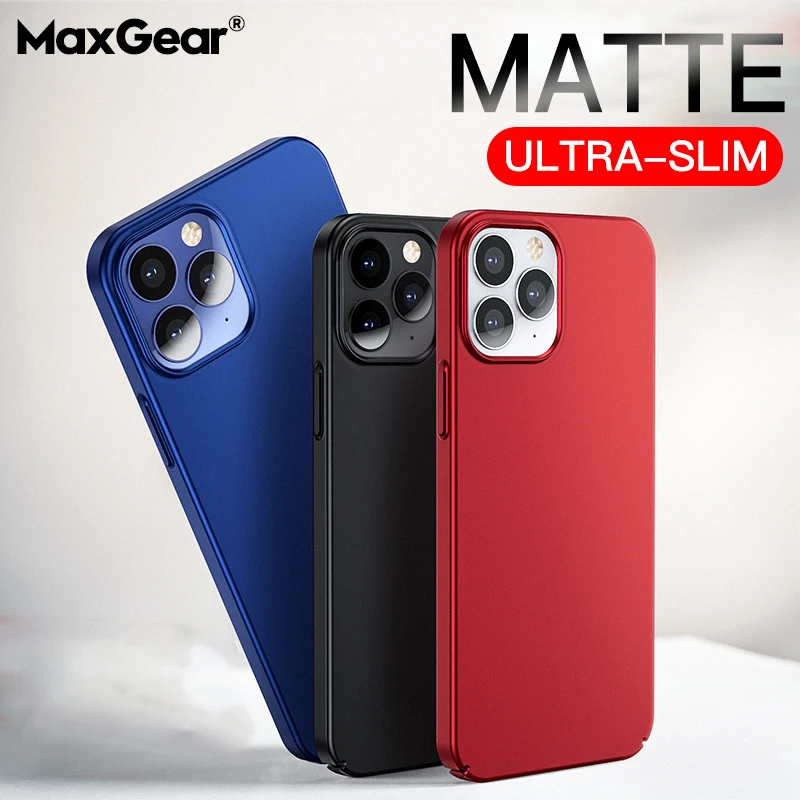 For iPhone 12 mini Pro Case Ultra Thin Matte Coque For Apple iPhone X XR XS 11 Pro Max 6 6S 7 8 Plus SE 2020 Hard PC Cover Cases|Fitted Cases| - AliExpress