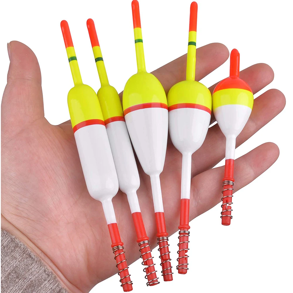 20Pcs Wood Fishing Slip Float Bobber 3g-6g Buoy Floats For Bass Trout Pike Carp  Fishing Tackle Accessories Float Fishing