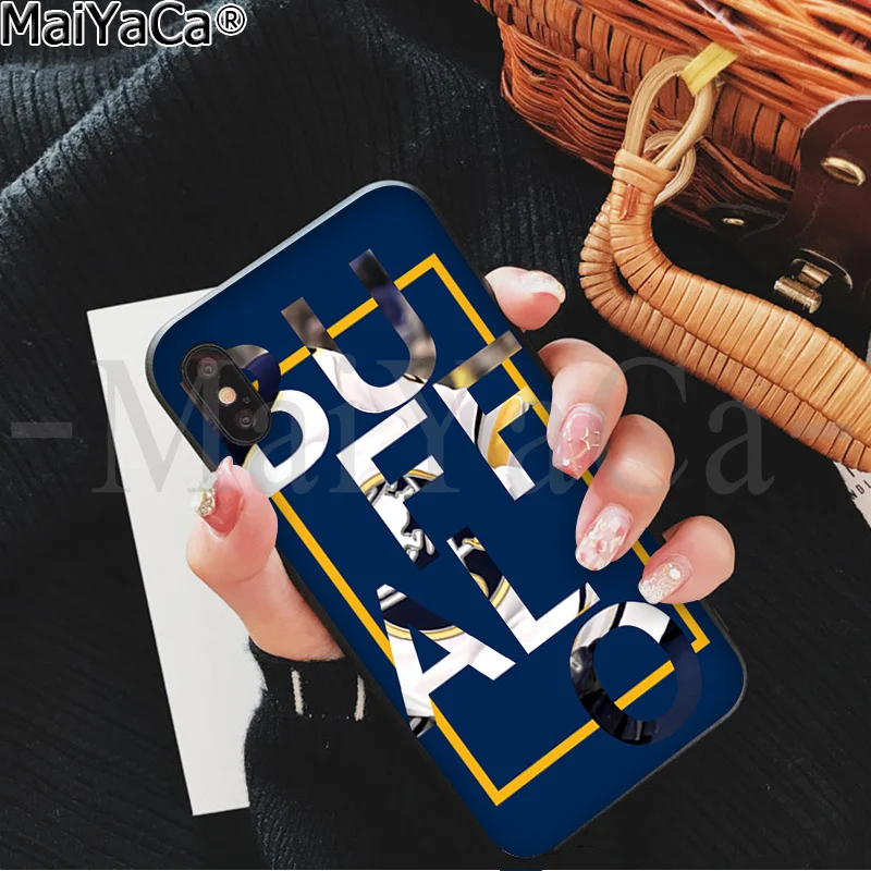 A13 MaiYaCa Buffalo Sabres Новинка чехол для телефона Fundas чехол для Apple iPhone 8 7 6 6S Plus X XS MAX 5 5S SE XR 11 11pro - Цвет: A13