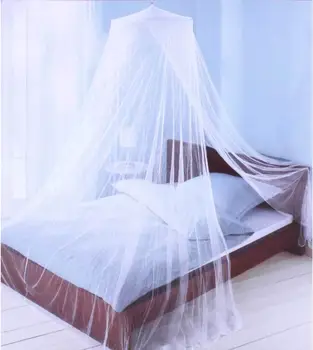 

2020 New Aulic Round Mosquito Net Cradle Ger Style Bed Netting Bedspread Canopy Mosquito Killer Anti-mosquito Net Drop shipping