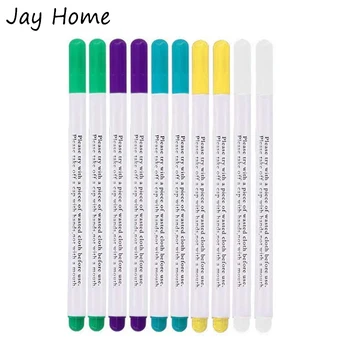 

50Pcs Disappearing Ink Fabric Marker Pen Cross Stitch Water Erasable Pen Sewing Kits for Sewing Mark DIY Tailoring Accessories