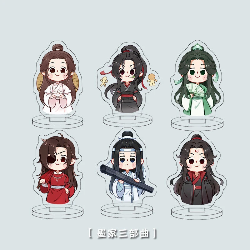 Anime Mo Dao Zu Shi Cosplay Lan Zhan Tian Guan Ci Fu Hua Cheng Cartoon Acrylic Stand Figure Model Plate Gifts CS684 | Тематическая