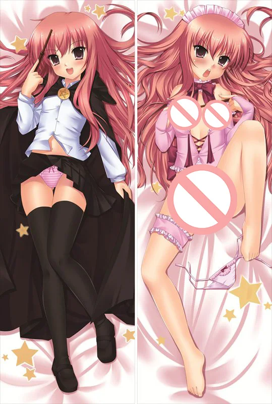 Аниме Zero no Tsukaima Dakimakura, чехол с персонажами Луиза и тиффания, чехол для подушки с надписью «Familiar of Zero Hugs»