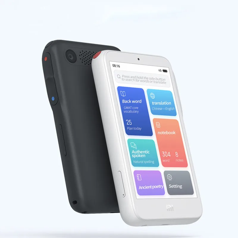 Xiaomi смарт-обучающая машина переводчик wifi версия Xiaoai учитель 30 языков Bluetooth цифровой диктофон