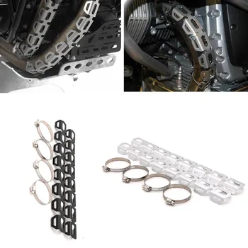 

Motorcycle Exhaust Heat Shield Muffler Pipe Heat Shield Guards Cover Heel Guard Protection For BMW R1200GS F800 F700 F650 GS GT