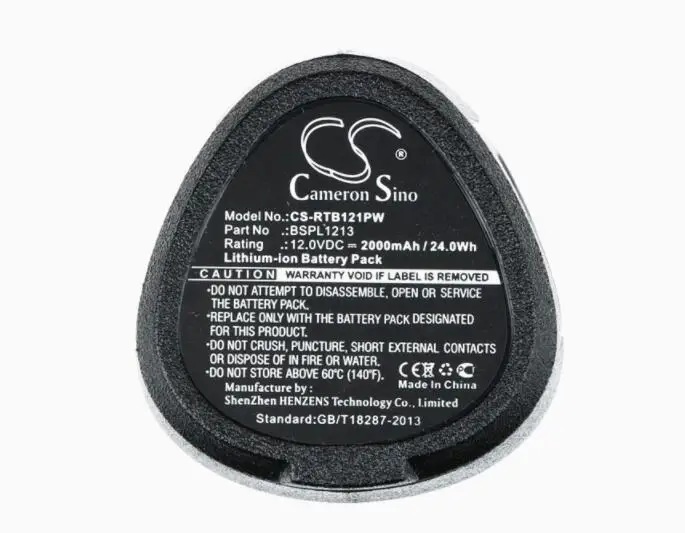 Cameron sino 2000 мАч аккумулятор для Ryobi RCD12011L RMT12011L RRS12011L BSPL1213 Мощность инструменты Батарея