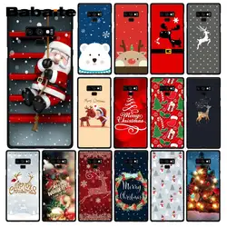 Чехол для телефона Babaite с Санта-Клаусом и рождественским оленем на новый год для samsung Galaxy A50 Note9 8 7 5 10 Pro J5 J6 Prime J7 DUO