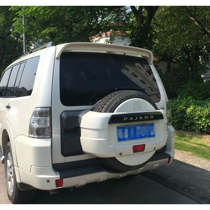 Горячее качество ABS черный белый или праймер цвет заднего крыла автомобиля Спойлер для Pajero V73 2006 2008 2009 2010 2011 2012