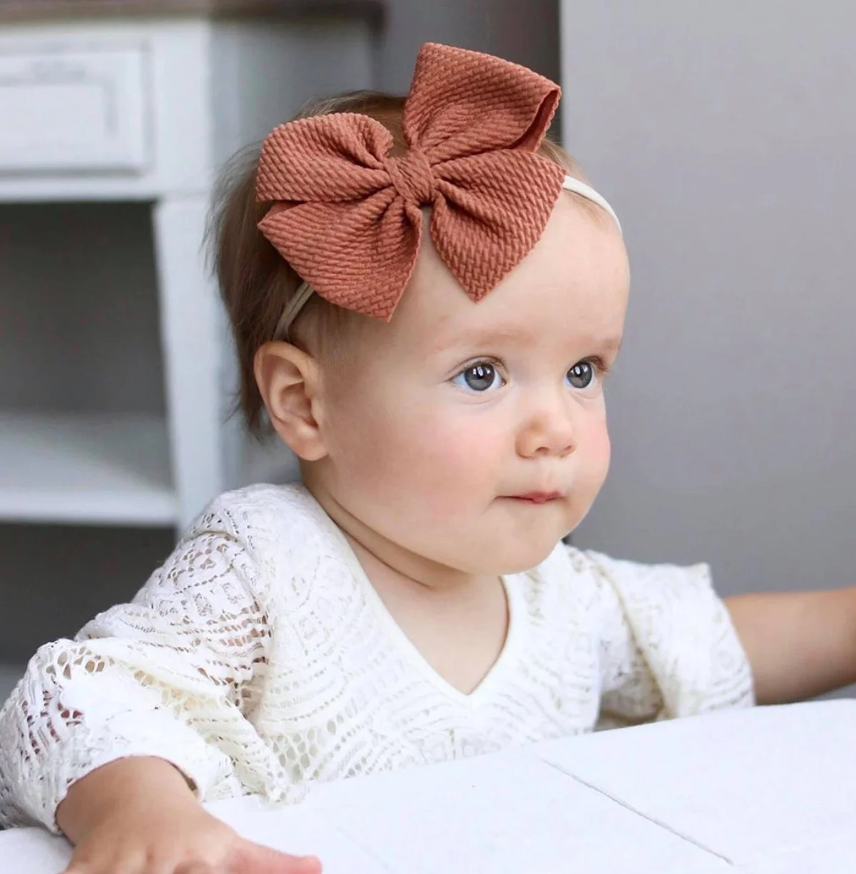 Bandeau De Cheveux Solide Pour Bebe Fille 30 Pieces En Nylon Haute Elasticite Accessoires Pour Cheveux Vente En Gros Aliexpress