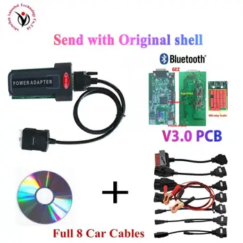 

2020 obd2 Scanner NEW VCI 2016.R0 keygen Best V3.0 PCB vd ds150e cdp pro plus bluetooth for delphis Cars Trucks diagnostic tool
