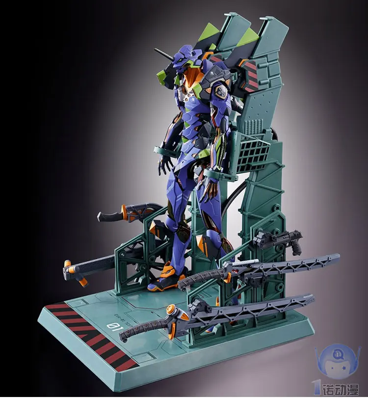 Bandai 55040 металлическая сборка MB сплав Evangelion EVA-01 ПВХ фигурки Детские куклы