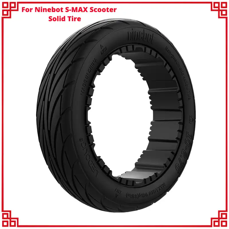 High Quality S Max 10x2 75 Scooter Outer Tire Parts For Ninebot S Max Self Balance Scooter Solid Wheel Tires Accessories Scooter Parts Accessories Aliexpress