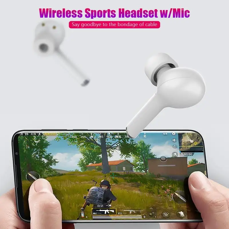 TW50 TWS Bluetooth с сенсорным управлением 5,0 наушники Беспроводная Спортивная гарнитура с микрофоном