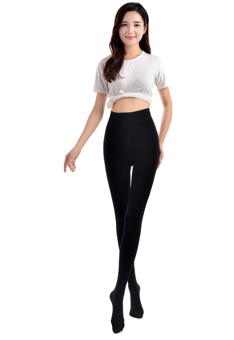 A01 (Black) Новые зимние плотные колготки Колготки классические сексуальные женские модные колготки - Цвет: A01 (Black)
