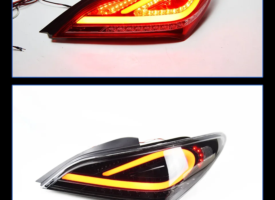 Задний фонарь для hyundai монеты 2009- светодиодный задние фары, противотуманные фары Дневные ходовые огни DRL Тюнинг автомобилей Автомобильные аксессуары