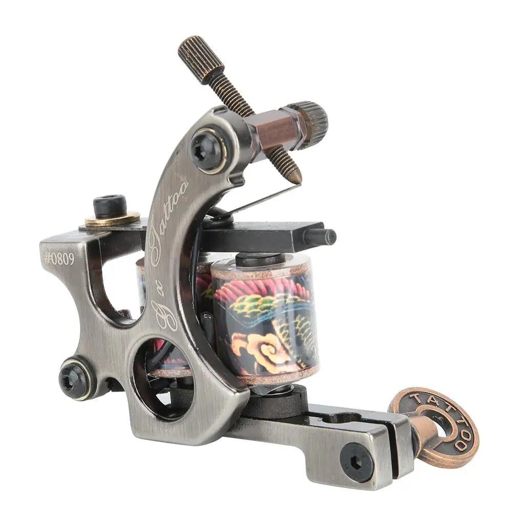 Newest 2Pcs High Quality Copper Coil Tattoo Machine Professional Secant