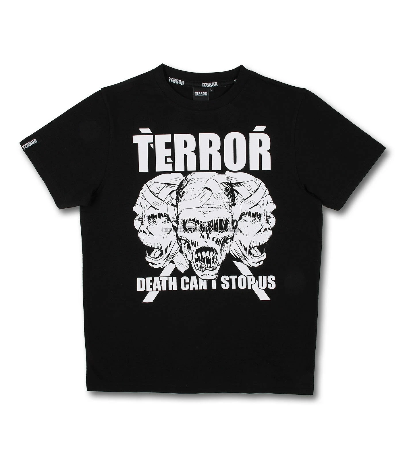Рубашка 100% Hardcore oTerror Death Cant stop uso Gabber Gabba Terror NEW |