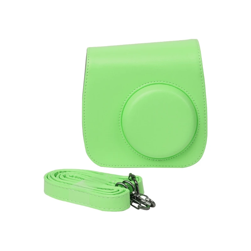 Сумка для камеры Instax Mini 8/9 из искусственной кожи с плечевым ремнем Чехол для Fujifilm 87HA