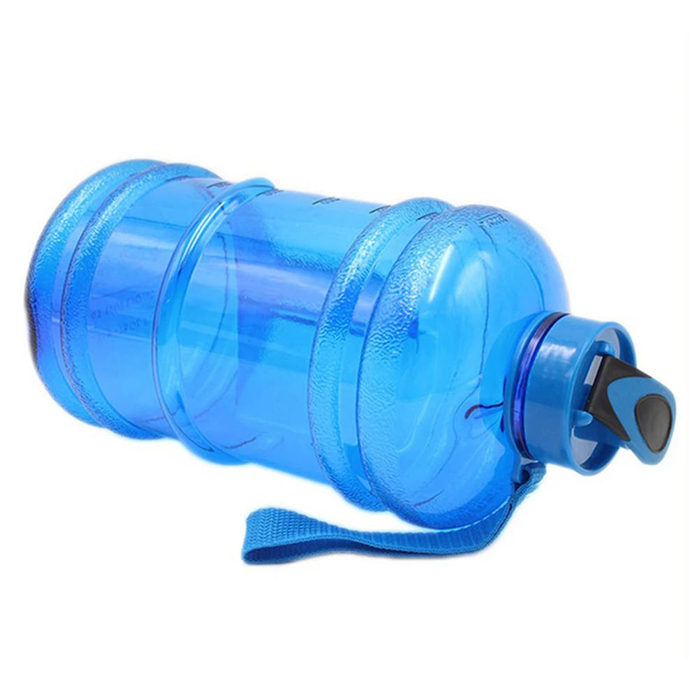 Горячая 2.2L портативный Открытый путешествия Bpa бесплатно бутылка для воды Тренажерный Зал Фитнес питьевой чайник с ручкой не подходит для горячей жидкости