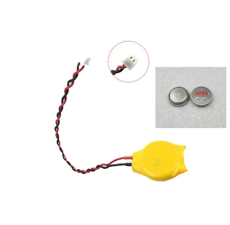 1PCS New BR1225A with line 125 degree high temperature button battery plug | Электроника