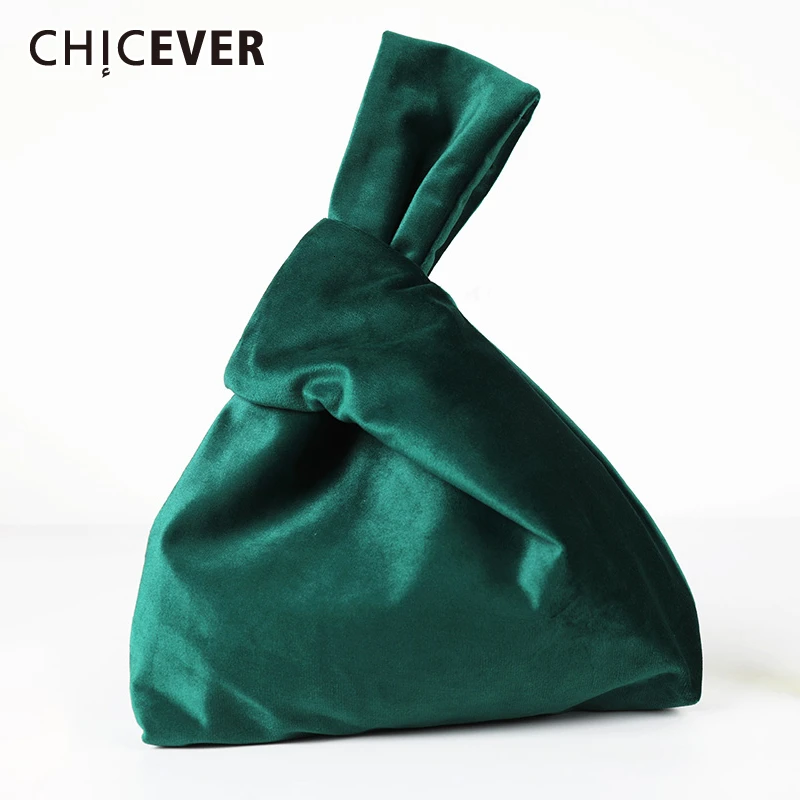 

CHICEVER Vintage Velvet Bag Women Cross Asymmetric Clothing Accessories Casual Adjustable Bags Female 2020 Autumn Fashion New