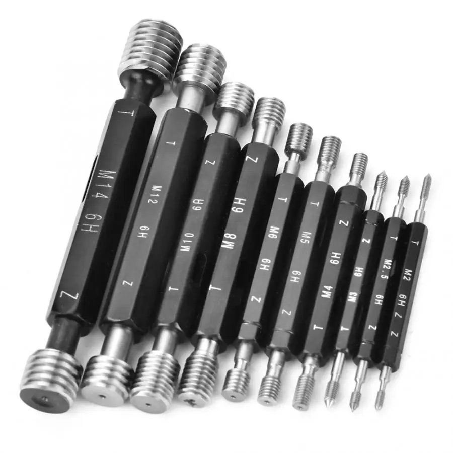 

Gage Metric Gauge Threaded Joint Imperial Black Equipment Metalworking