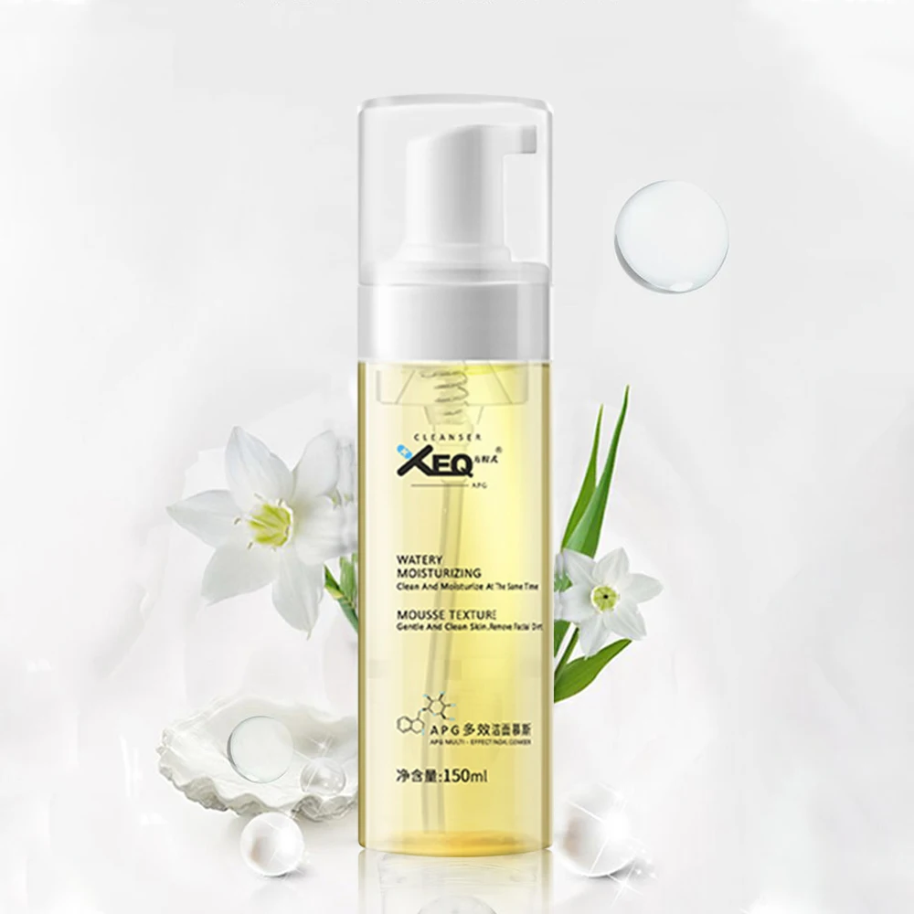 

APG Multi Effect Facial Cleanser Moisturizing Mousse Texture Face Cleaner Moisturizing Face Cleaning Acne Treatment
