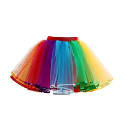Multi Color Short Wedding Bridal Petticoat Underskirt Cosplay Party Crinoline Slips Without Hoops
