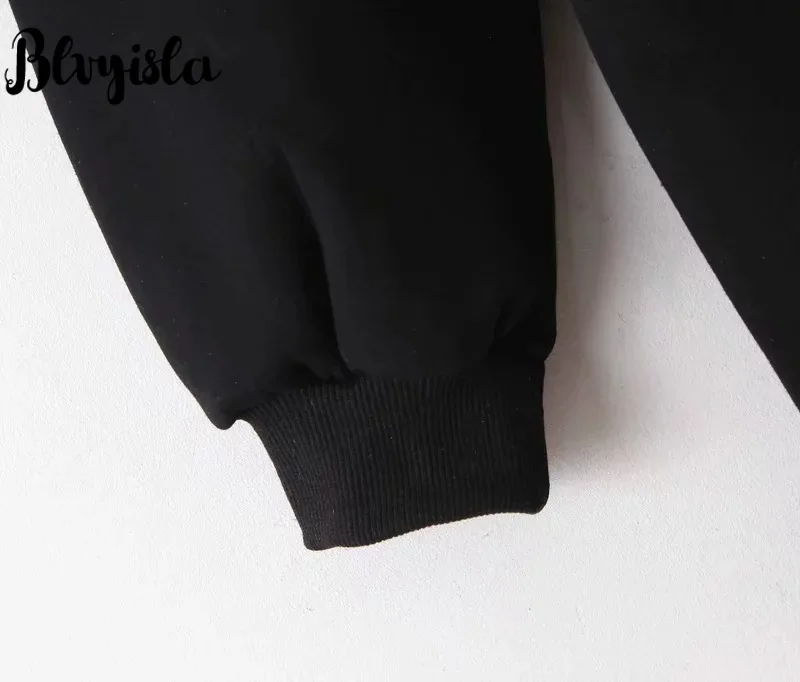 Blvyisla с длинным рукавом-фонариком, розовое бархатное лоскутное плиссированное платье, женские свободные зимние приталенные платья больших размеров