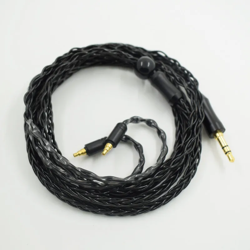 Replacement Audio Cable for Sennheiser IE40PRO Headphones Upgrade Cable Headphone Extension Cord Black 23 AugT0