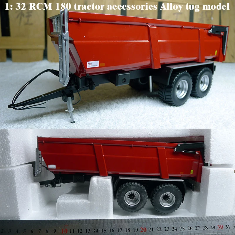 

rare fine 1: 32 RCM 180 tractor accessories Alloy tug model Collection model