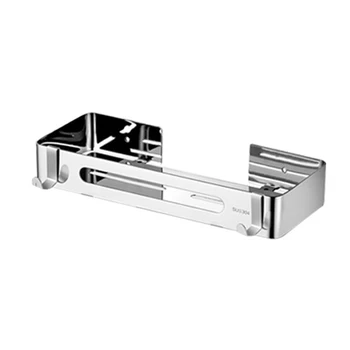 

Multifunction Rack Storage Home Organizer Corner Stainless Steel Punch Free Bathroom Shelf Soap Hardware Accessories Holder