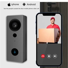 Tuya – sonnette vidéo pour maison intelligente, 1080P HD, sans fil, wi fi, appel téléphonique, interphone Audio, pour caméra Alexa Google