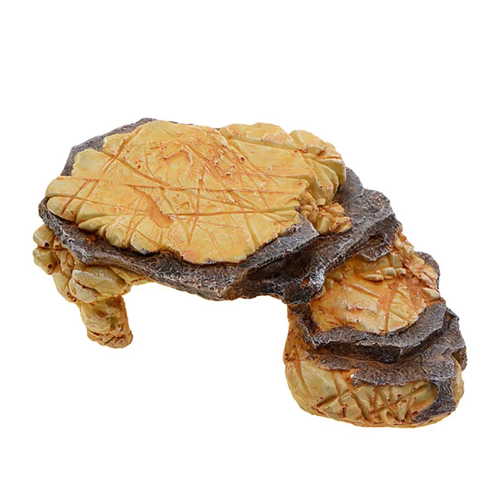 Saim черепаха сушильная платформа аквариумная пещера камень плавающий остров