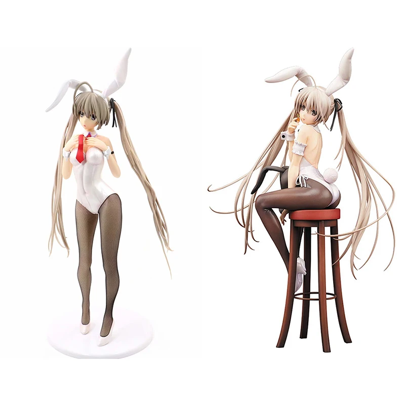 Аниме альтер Yosuga No Sora Kasugano Bunny Girl ПВХ Фигурки новые горячие сексуальные фигура