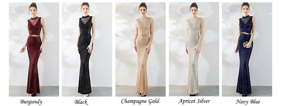 Бисероплетение Русалка вечернее платье размера плюс Robe De Soiree DX280 сексуальные тонкие вечерние платья для женщин элегантное вечернее платье с блестками