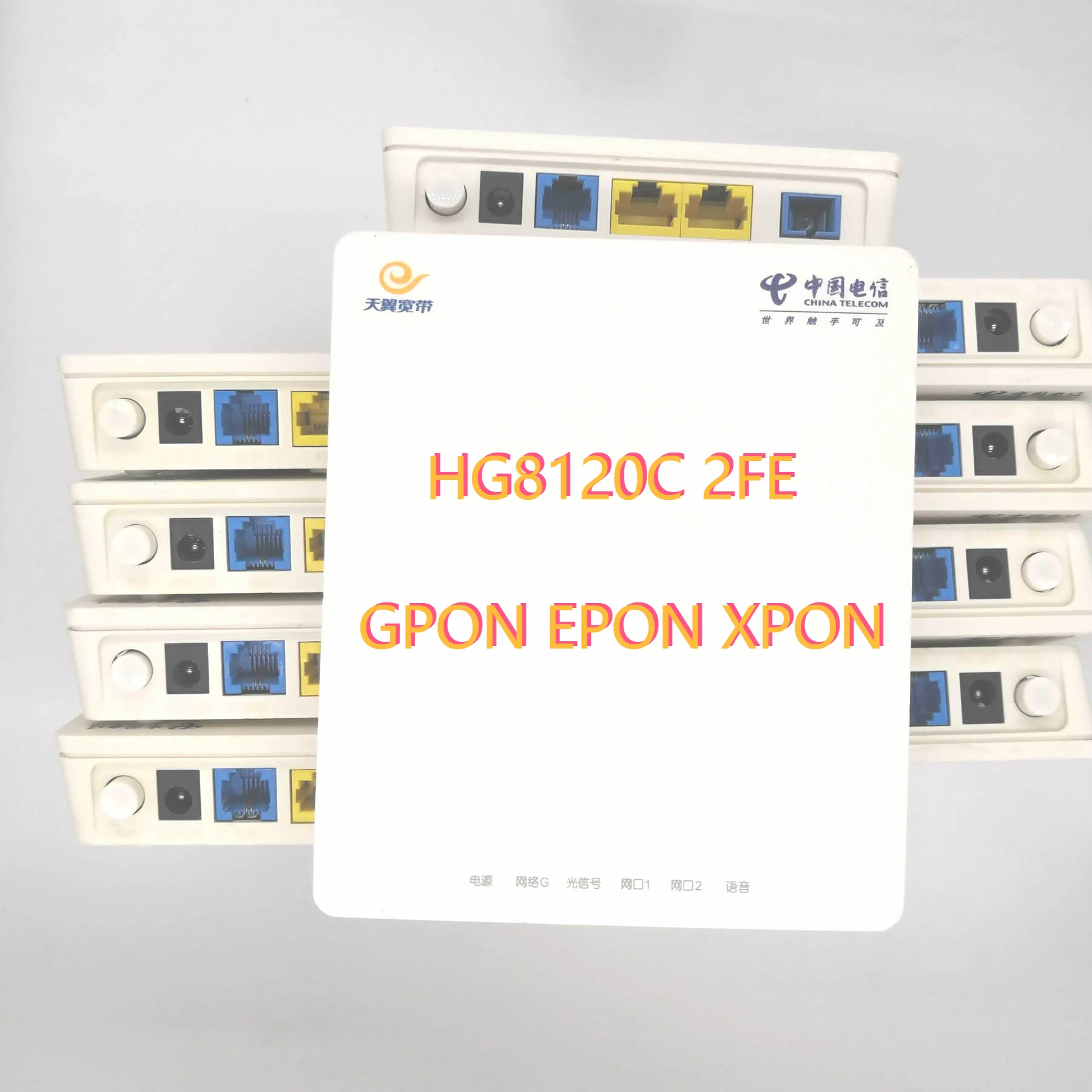 Оптовая продажа Восстановленный Huawei HG8120C 2FE GPON EPON XPON терминал оптоволокна ONU ONT Gpon