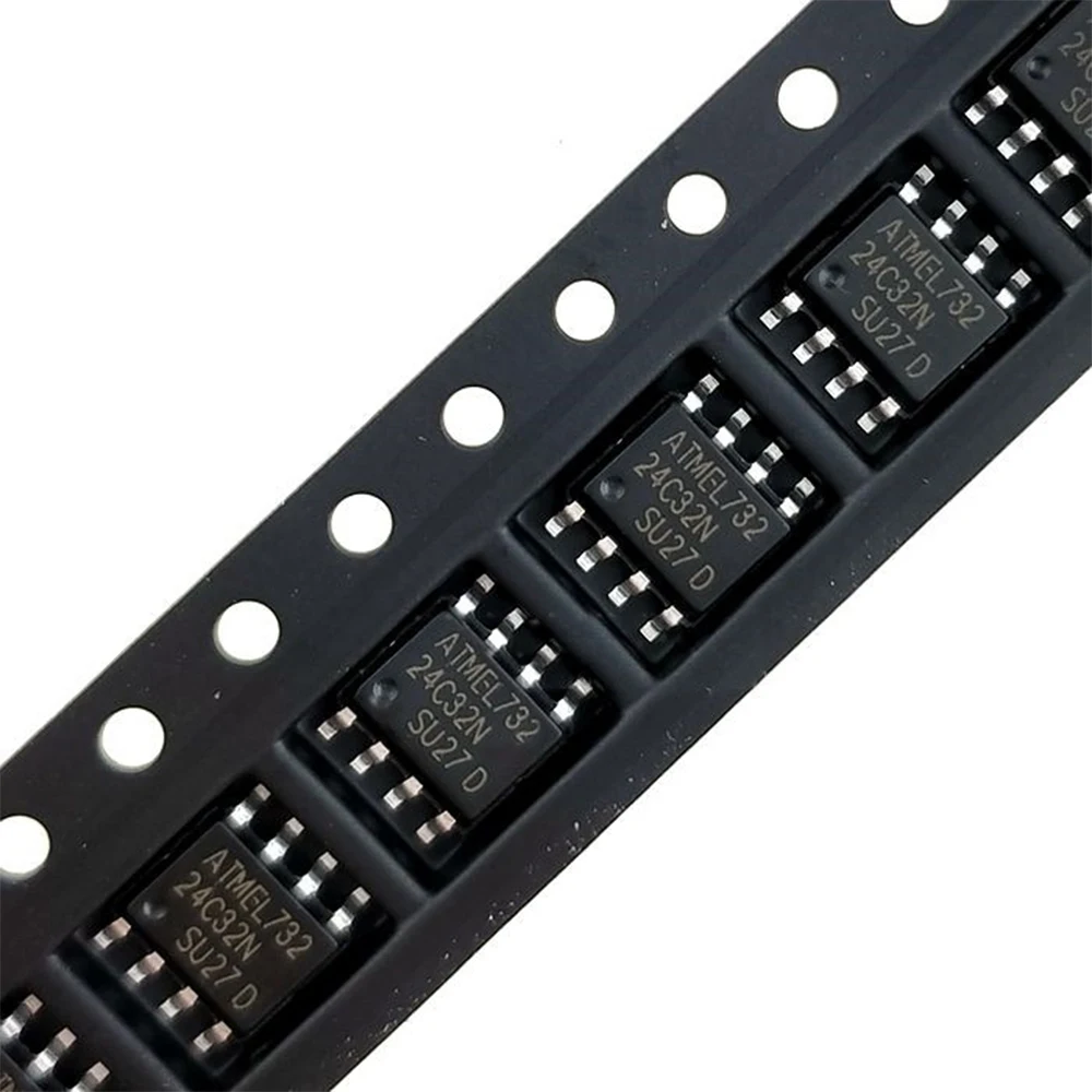 

100pcs/lot New AT24C32 24C32 24C32N 24C32AN SOP-8 Block/serial for EEPROM memory IC