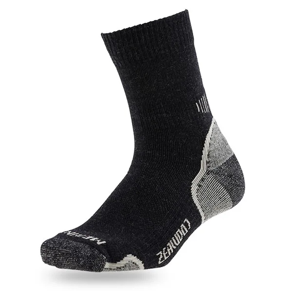 1 pair black ZEALWOOD походные носки из мериносовой шерсти теплые зимние уличные спортивные носки экстремальные холодные носки "Погода", 1/3 пар - Цвет: 1 pair black