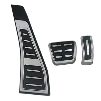 

3 PCS Car Rest Brake Throttle Non-Slip Pedal, Suitable For- 16-18 A4 A4L -B9
