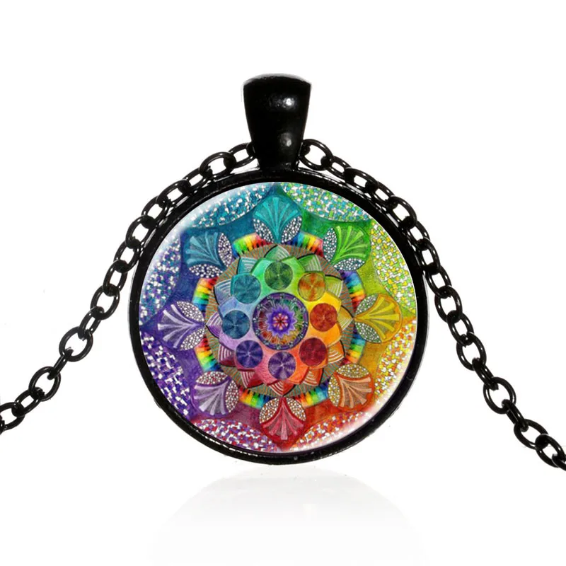 Модный Ретро цветок кулон ожерелье свитер цепь ювелирные изделия аксессуары