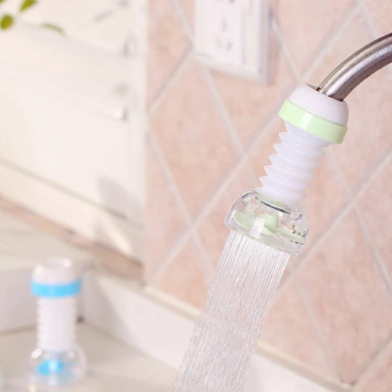 Water Saving Kitchen Faucet Shower Tap Nozzle Sprayers Adjustable Direction Water Tap Filter Swivel Spout Bathroom Accessories