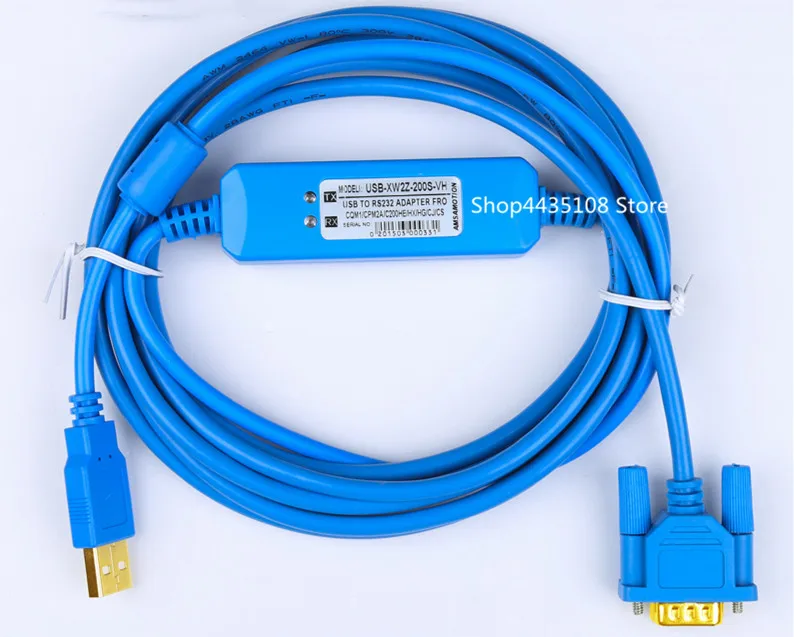 1pcs PLC programming cable USB-XW2Z-200S-VH for Omron CQM1H / CPM2C Series  /USB to RS232 for com1/cm2a/cs/cj