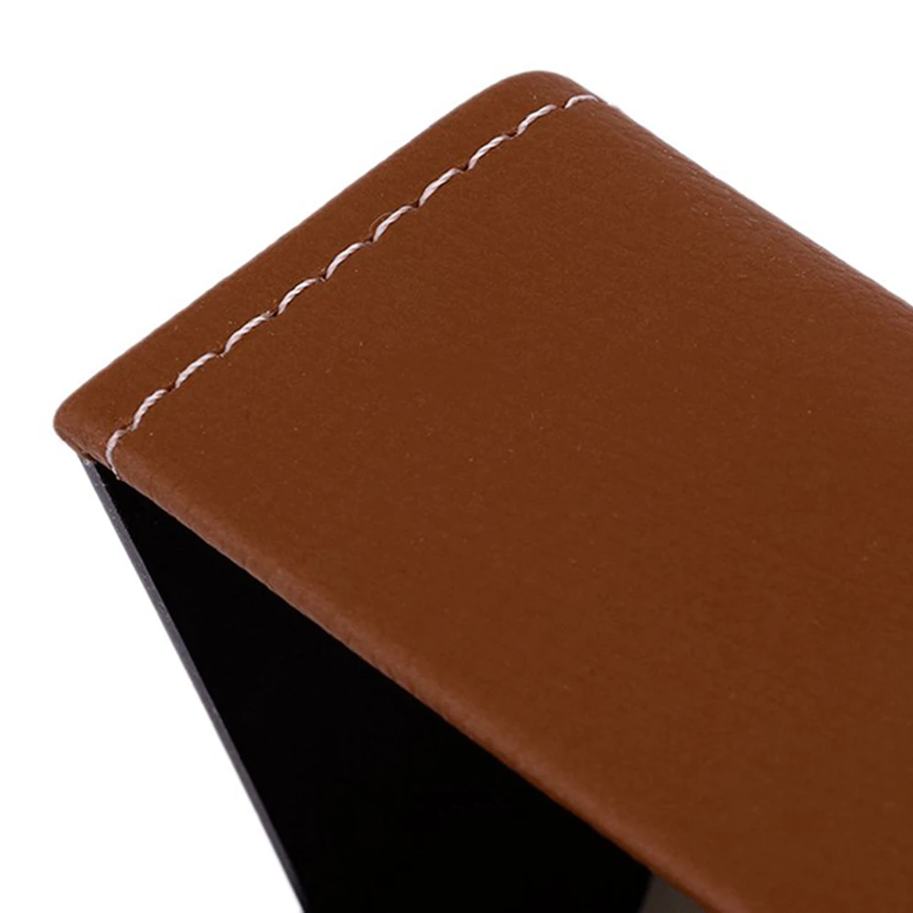 Luxury Vintage Faux Leather Jewelry Display Decor Case Shape Watch Protective Box Organizer with Pillow Cushion New watch storage box watch storage bag watch storage pouch