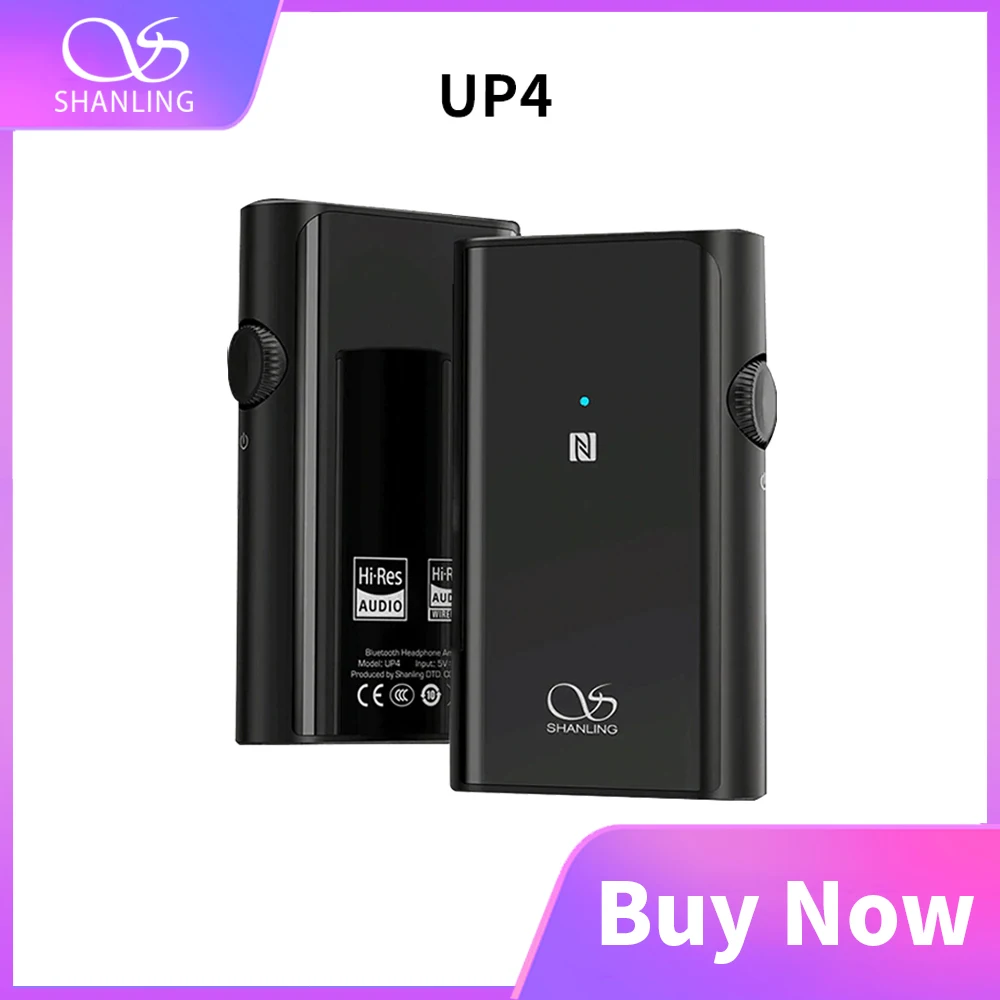 SHANLING UP4 усилитель Dual ES9218P DAC/AMP Портативный Hi-Res CSR8675 Bluetooth 5 0 сбалансированный выход
