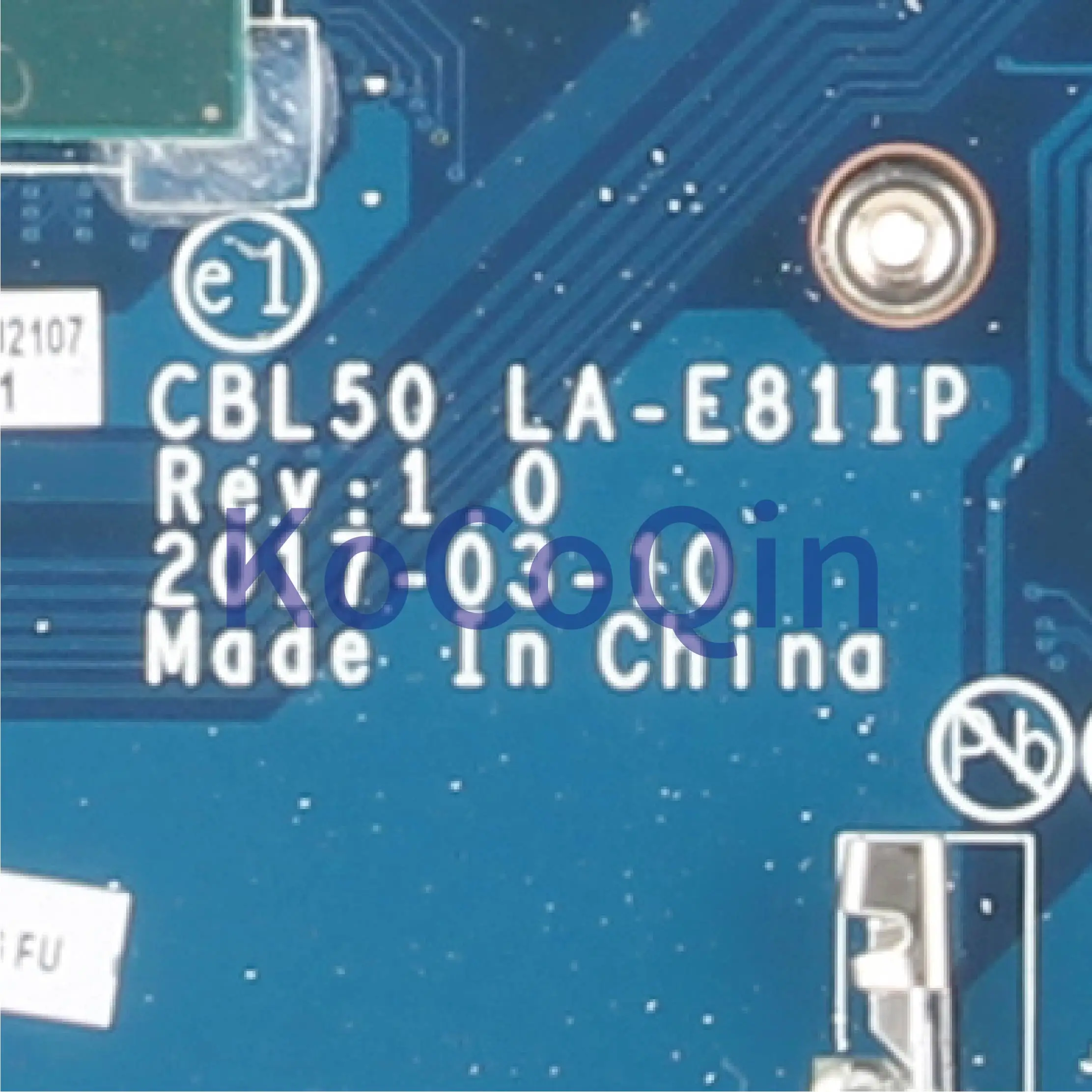 KoCoQin материнская плата для ноутбука hp Pavillion 15-BS Core SR2KN Celeron N3060 материнская плата 924753-601 LA-E811P