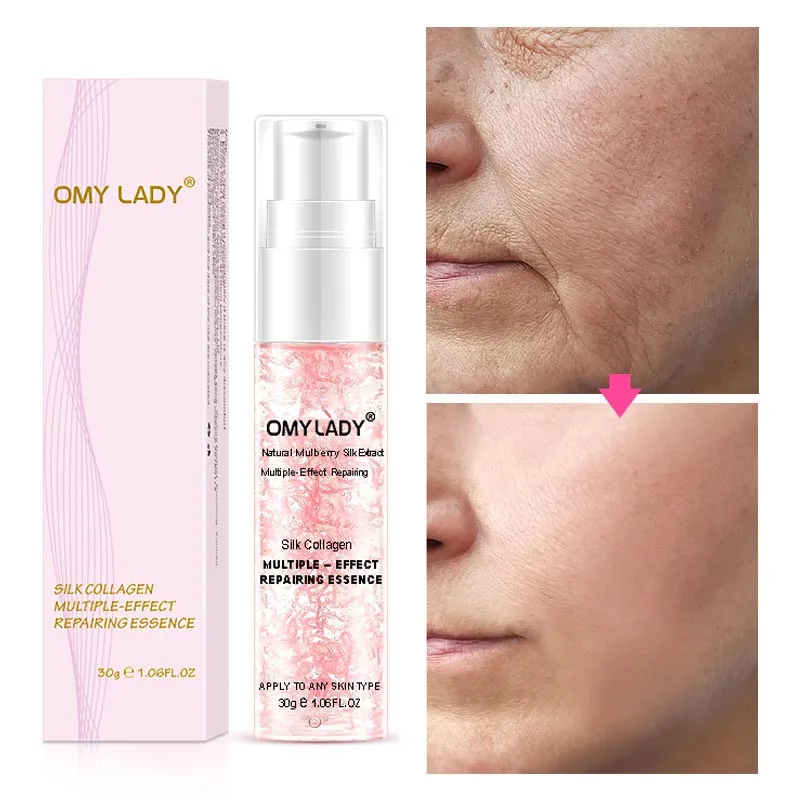 

Newest Facial Collagen Essence Liquid Multiple-effect Repairing Moisturizing Slowing Down Aging